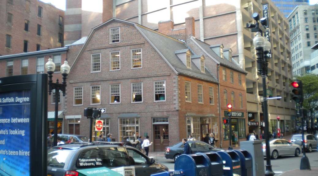 The Old Corner Bookstore in Boston 2010. Just after it closed after a LONG time as the oldest bookstore in America. We were there when it was recently vacated. I think its a Chipotle now.